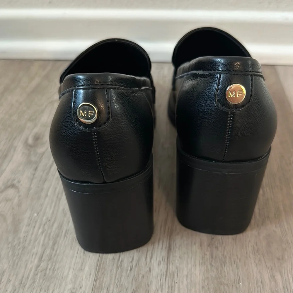 Marc Fisher Kchris Black Womens Loafers - Picture 2 of 10